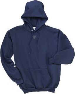 Essential Fleece Pullover Hooded Sweatshirt, Navy